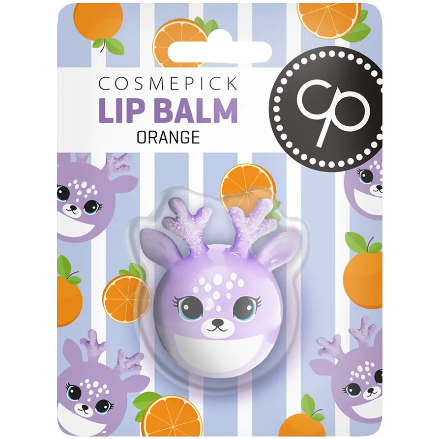 

Апельсиновый бальзам для губ Cosmepick, 6 гр