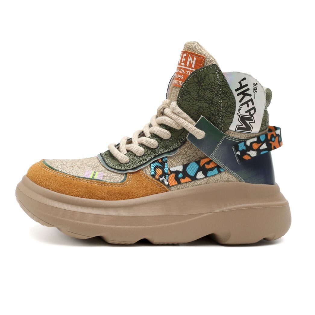 

Кроссовки D:FUSE SCANDINAVIA Chunky Sneakers Women's High-top, серый/синий