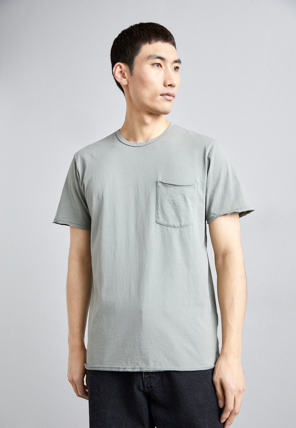 Базовая футболка MILES TEE rag & bone, цвет blugrey