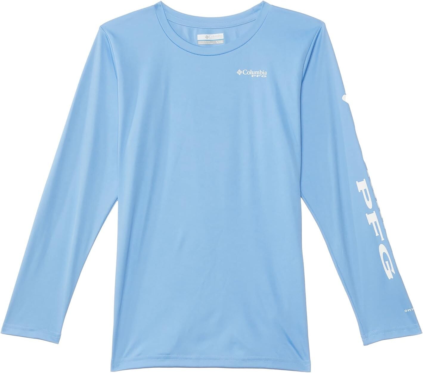 

Футболка Columbia Kids Tidal Tee Long Sleeve, цвет White Cap