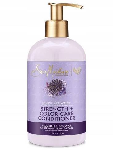 shea moisture purple rice water strength color care masque 57 g Кондиционер для волос, 384 мл Shea Moisture Purple Rice Water Strength + Color Care Conditioner, Inna marka