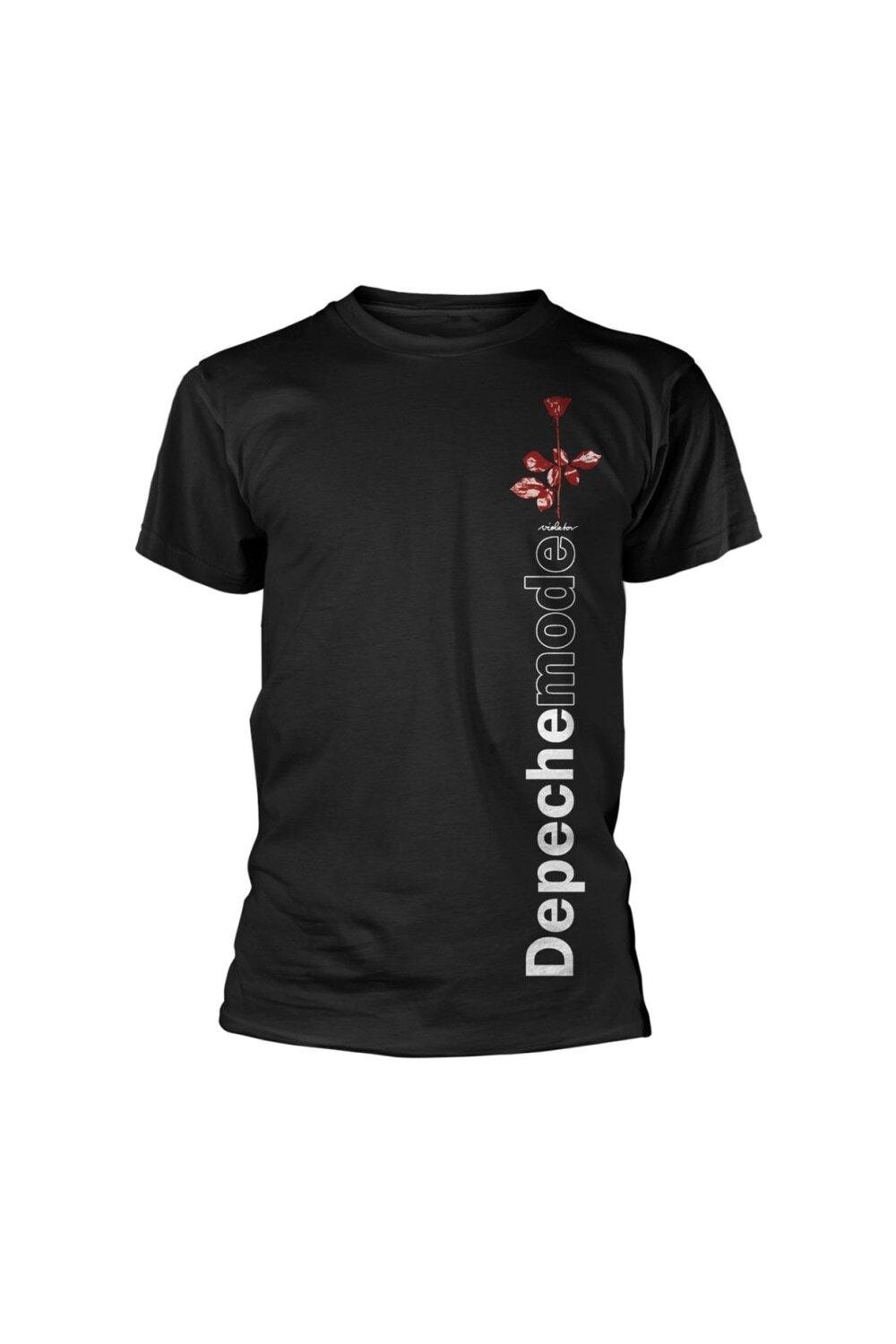 

Футболка Violator Side Rose Depeche Mode, черный