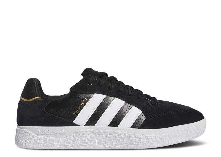 

Кроссовки Adidas TYSHAWN LOW 'BLACK GOLD METALLIC', черный