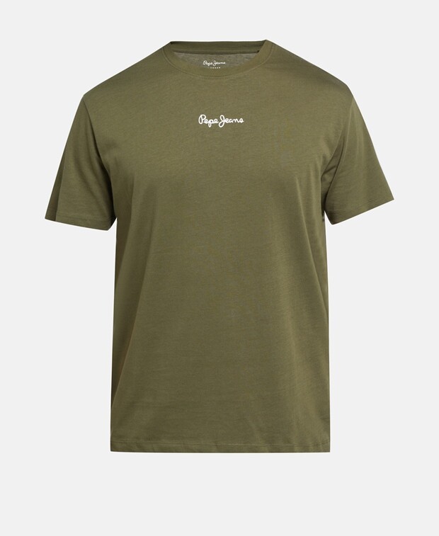 

Футболка Pepe Jeans, хаки