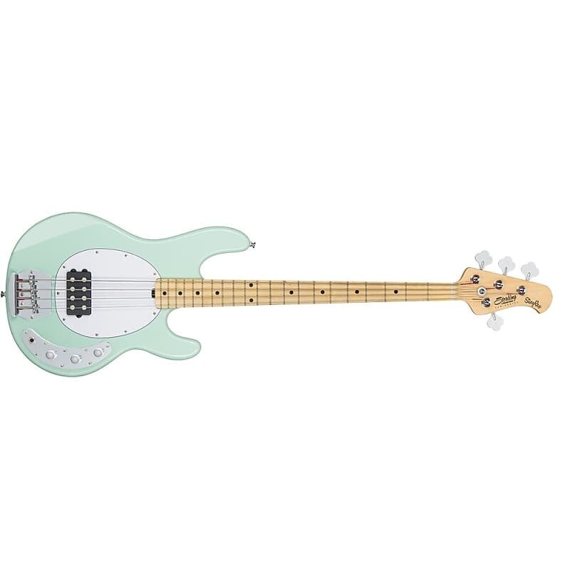 

Басс гитара Sterling by Music Man StingRay RAY4-MG-M1 Electric Bass - Mint Green