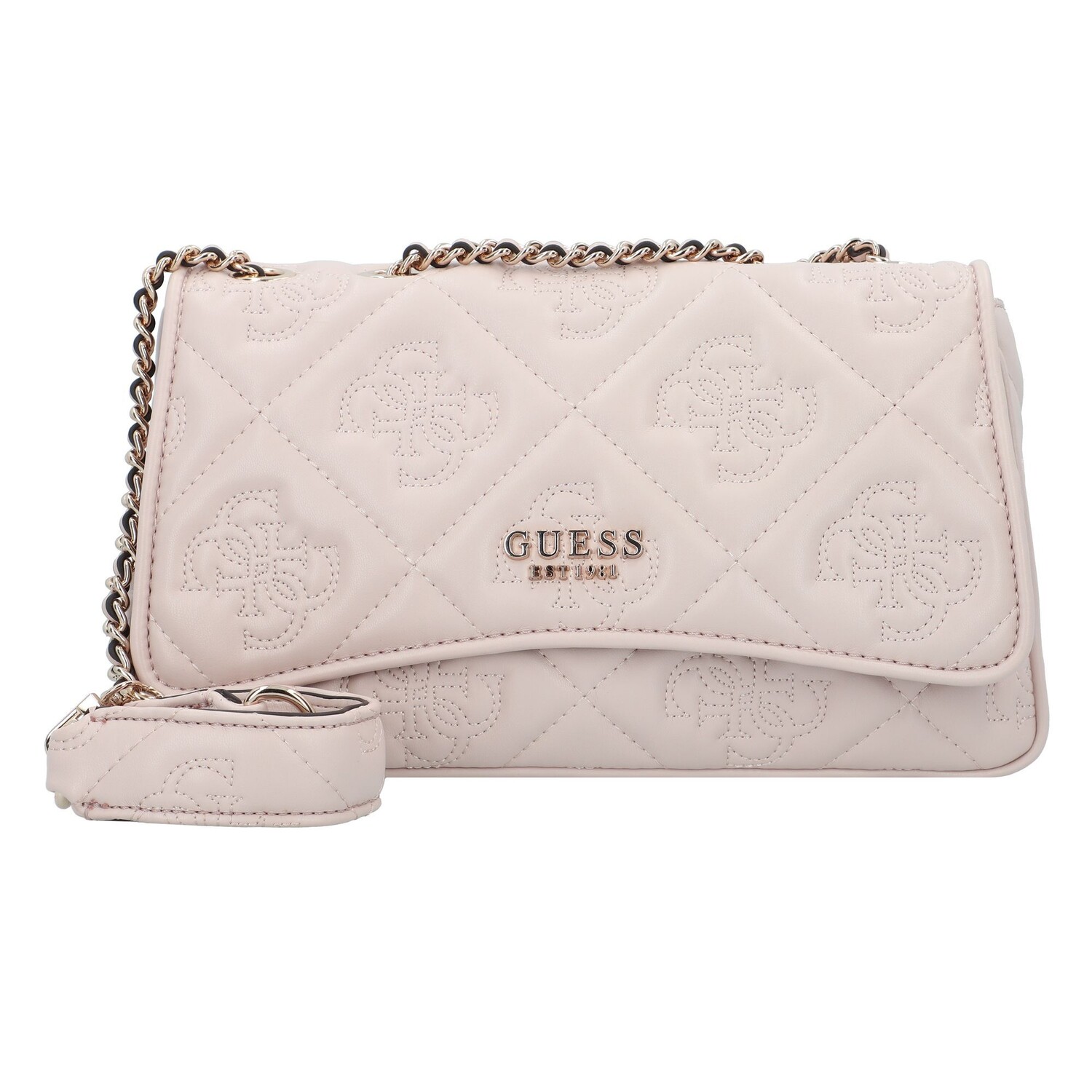 

Сумка через плечо Guess Marieke 29 cm, цвет light beige logo