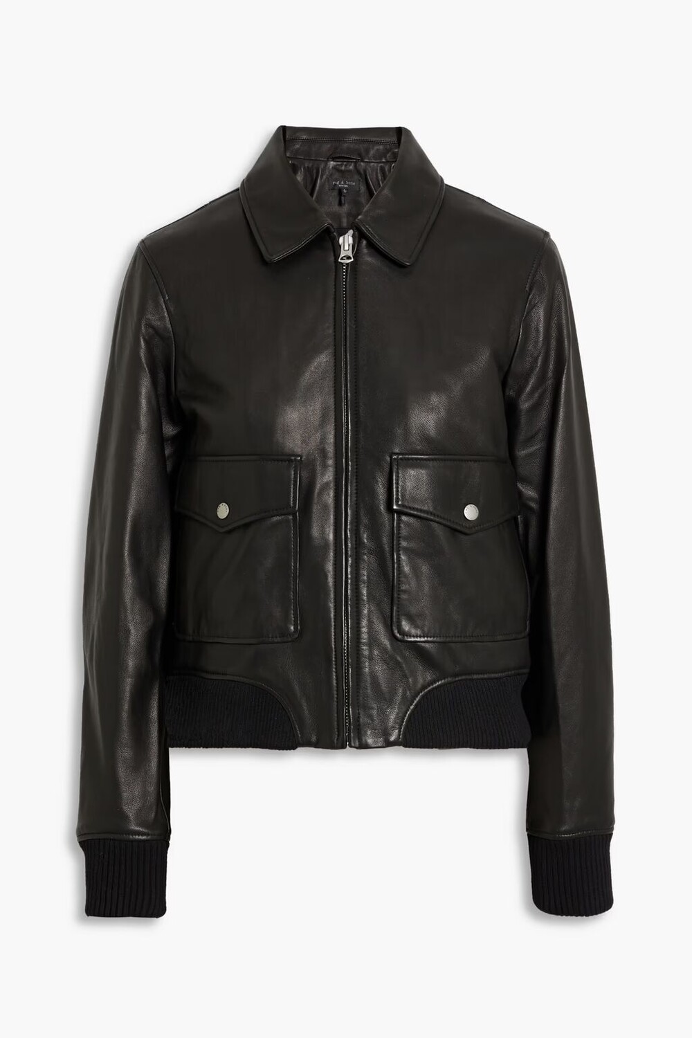 

Кожаная куртка Андреа Rag & Bone, черный