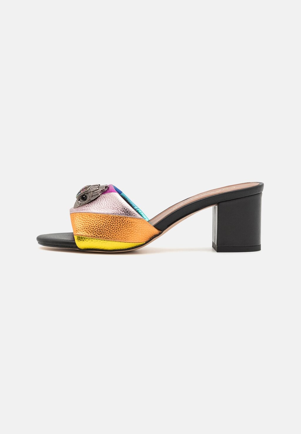 

Тапочки Kensington Block Mule Kurt Geiger London, мультиколор