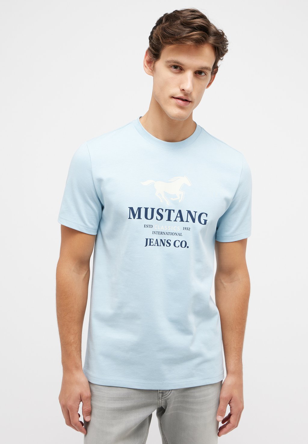 Футболка с принтом STYLE AUSTIN Mustang, цвет blau