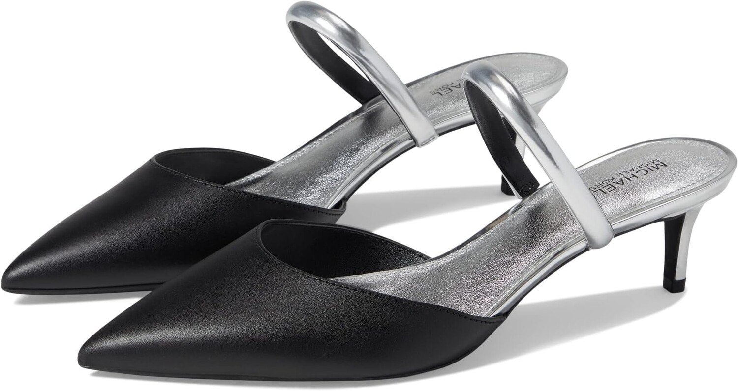 

Туфли Jessa Flex Mule Kitten MICHAEL Michael Kors, цвет Black/Silver