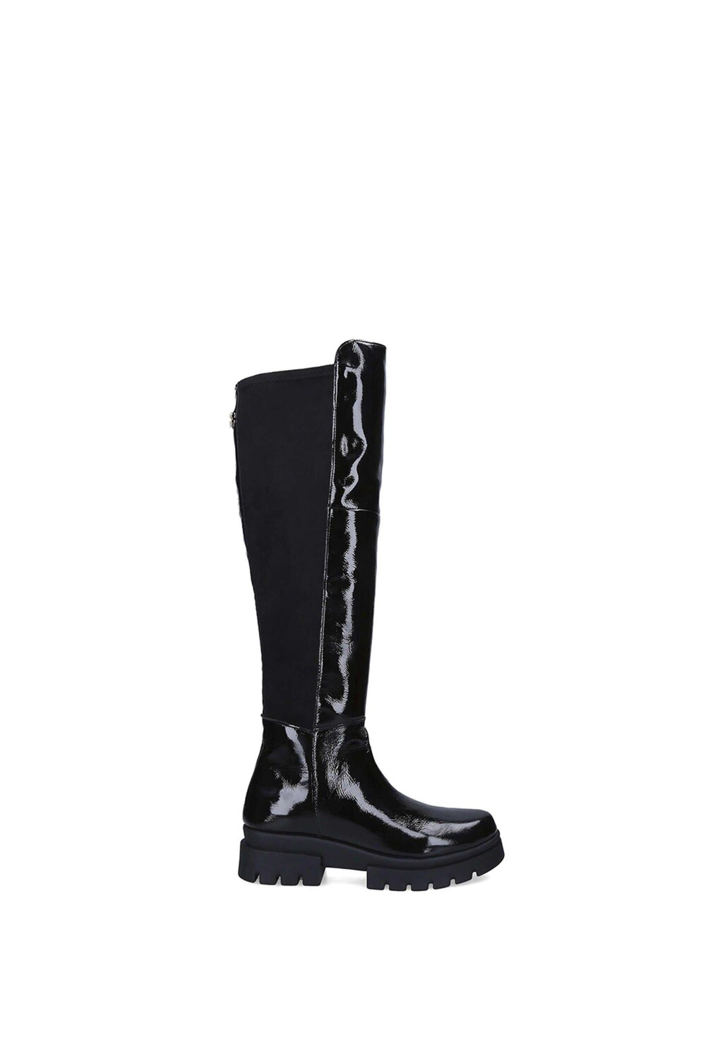 

Лакированные ботинки Run 50/50 Knee Boot Carvela, черный