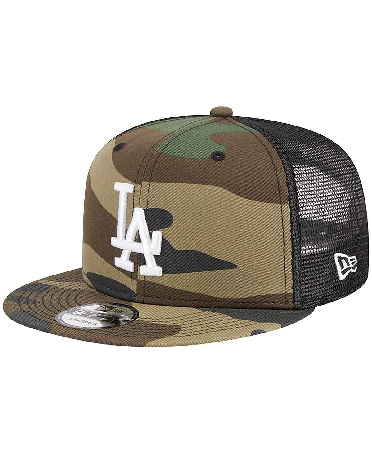 

Мужская камуфляжная кепка Snapback Los Angeles Dodgers Woodland Camo Trucker 9FIFTY Snapback New Era