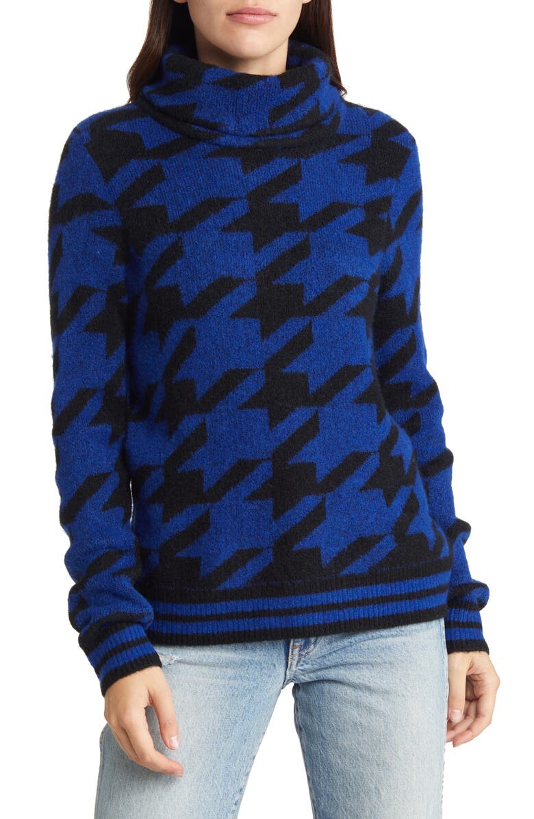 

Свитер с круглым вырезом Kimberly Houndstooth VERO MODA