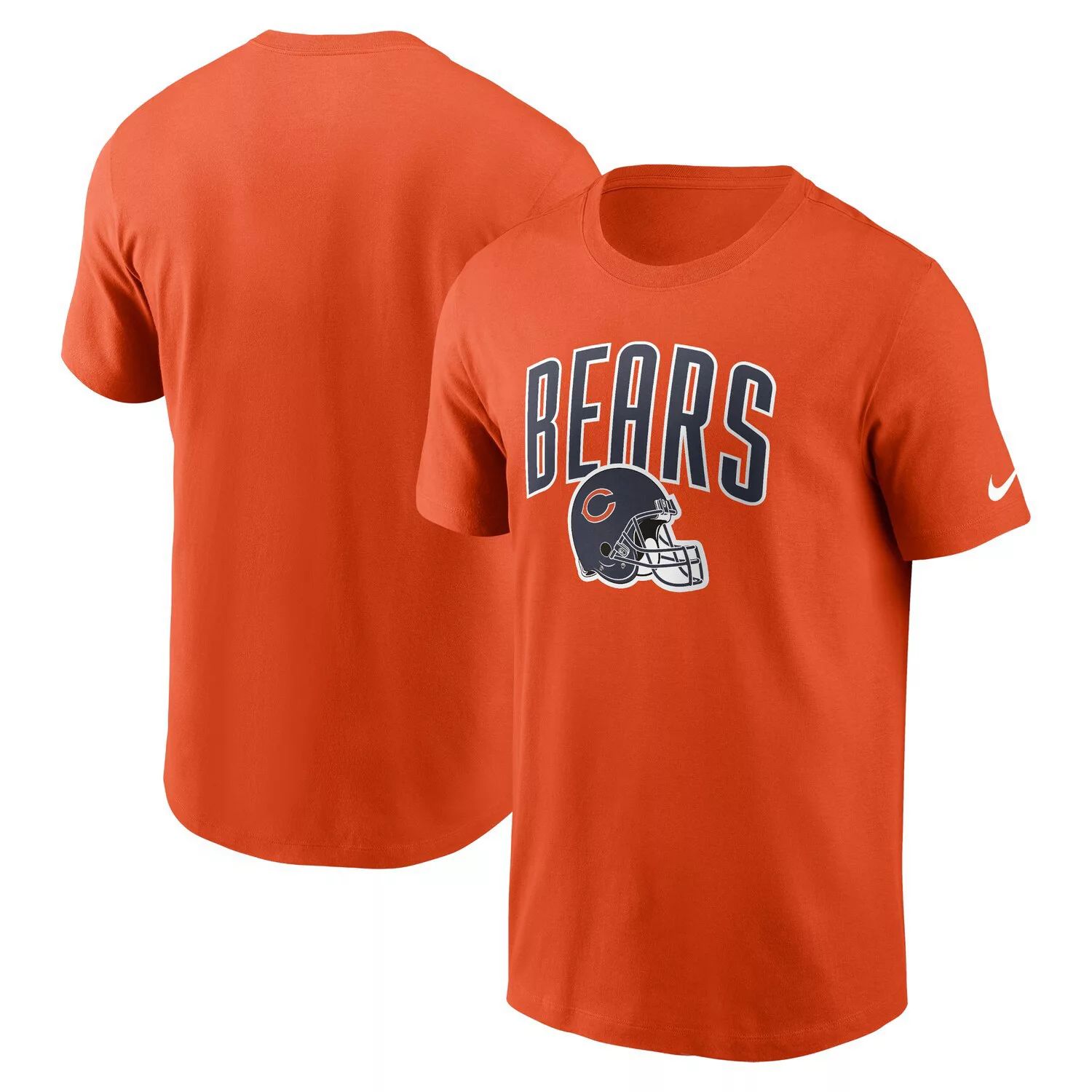 Мужская спортивная футболка Nike оранжевая Chicago Bears Team