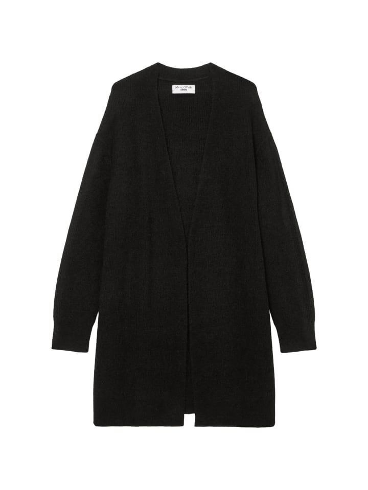

Кардиган Marc O'Polo DENIM Lange Strickjacke regular, черный