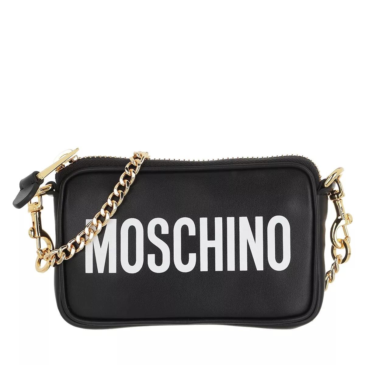 

Сумка через плечо Moschino, черный