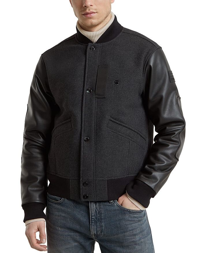 

Университетская куртка стандартного кроя смешанного цвета G-STAR RAW, серый