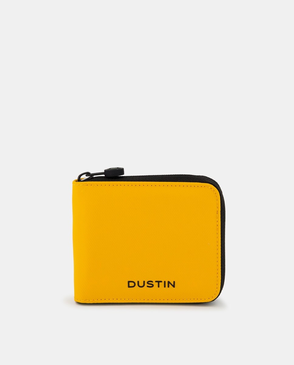 

Горчичный кошелек на горизонтальной молнии Dustin, желтый