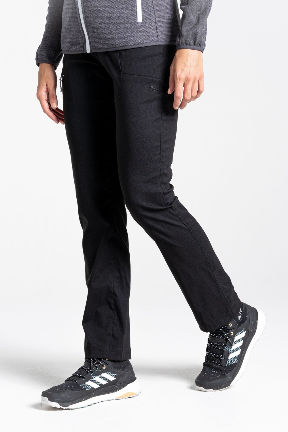

Брюки с завышенной талией Black Kiwi Pro Craghoppers, черный