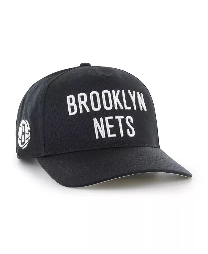 

Мужская черная кепка Brooklyn Nets Contra Hitch Snapback '47 Brand, черный