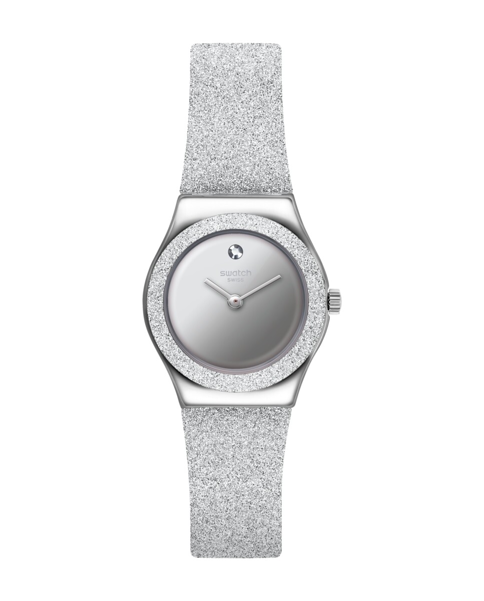 

Часы Sidereal серого цвета с серым пластиковым ремешком Swatch, серый