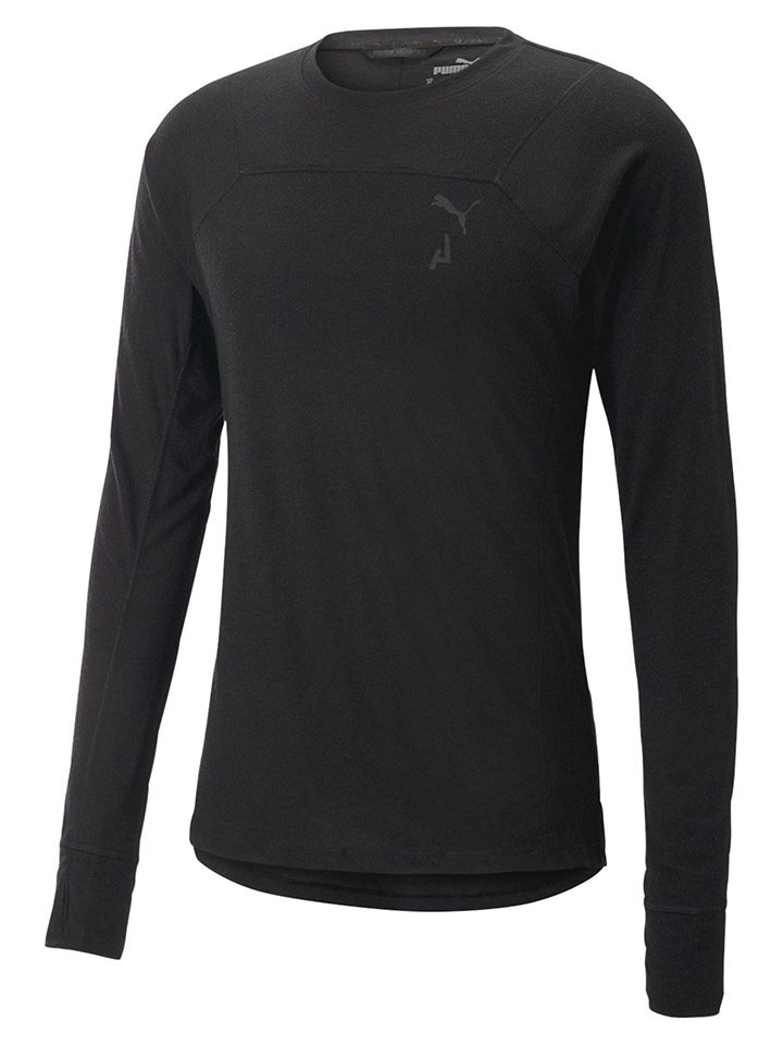 Рубашка Puma Laufshirt, черный
