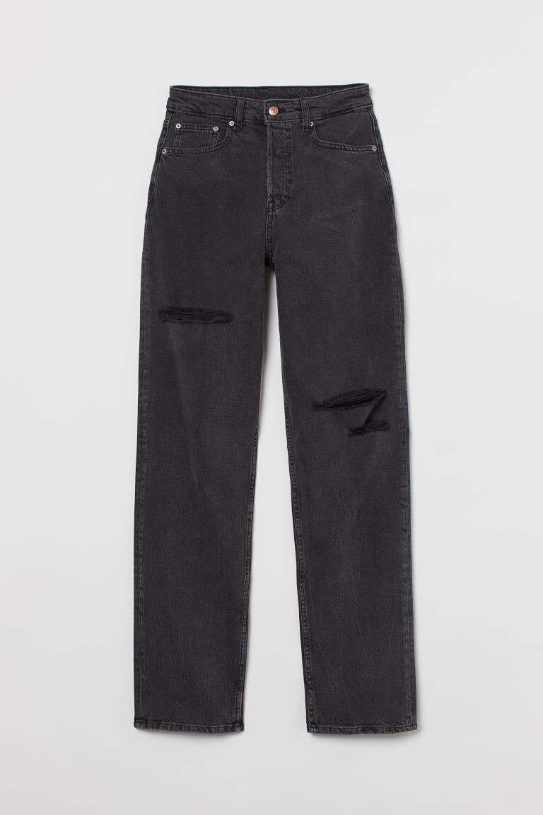 

Прямые высокие джинсы 90-х годов H&M