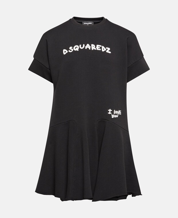 

Трикотажное платье Dsquared2, черный