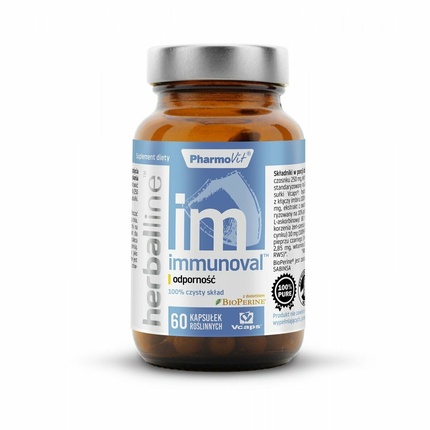 Растительная добавка Immunoval Immunity 9в1, 60 капсул Pharmovit