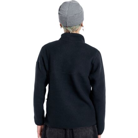 Флисовый пуловер Cinder женский Burton, черный пуловер max