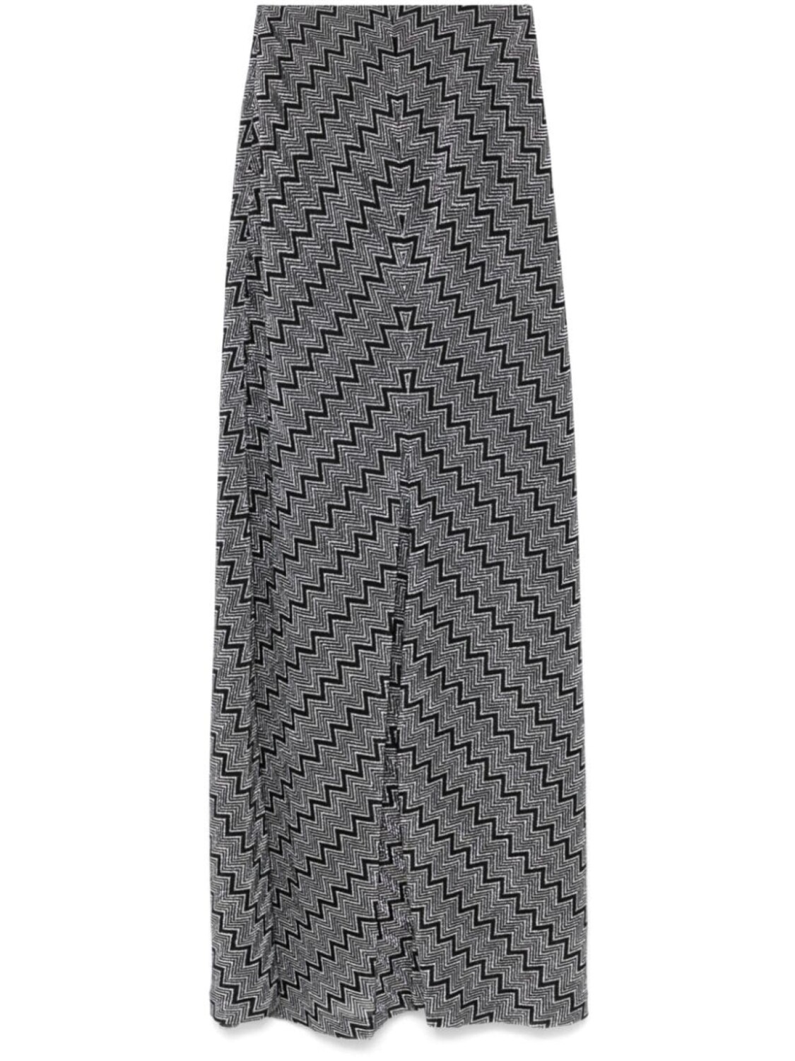 

Missoni юбка макси с узором зигзаг, черный