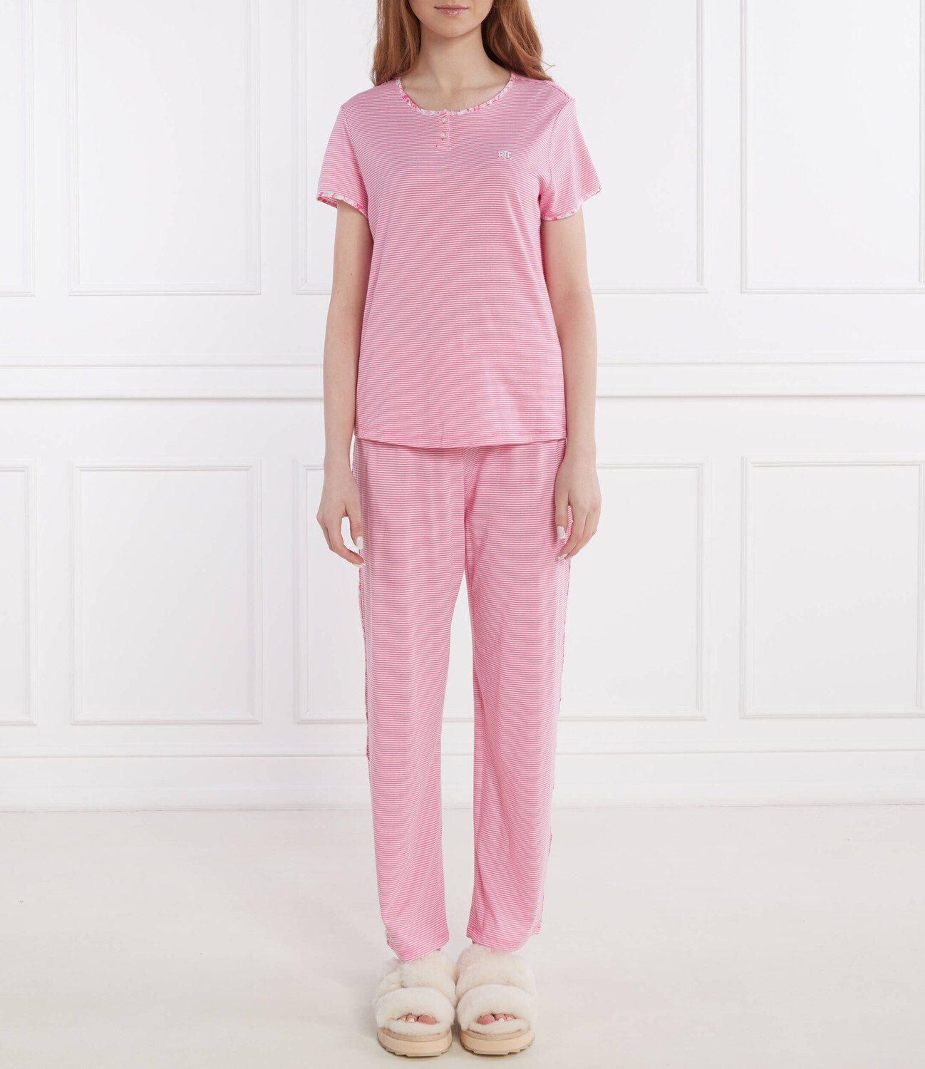 

Пижама LAUREN RALPH LAUREN Relaxed fit, роза