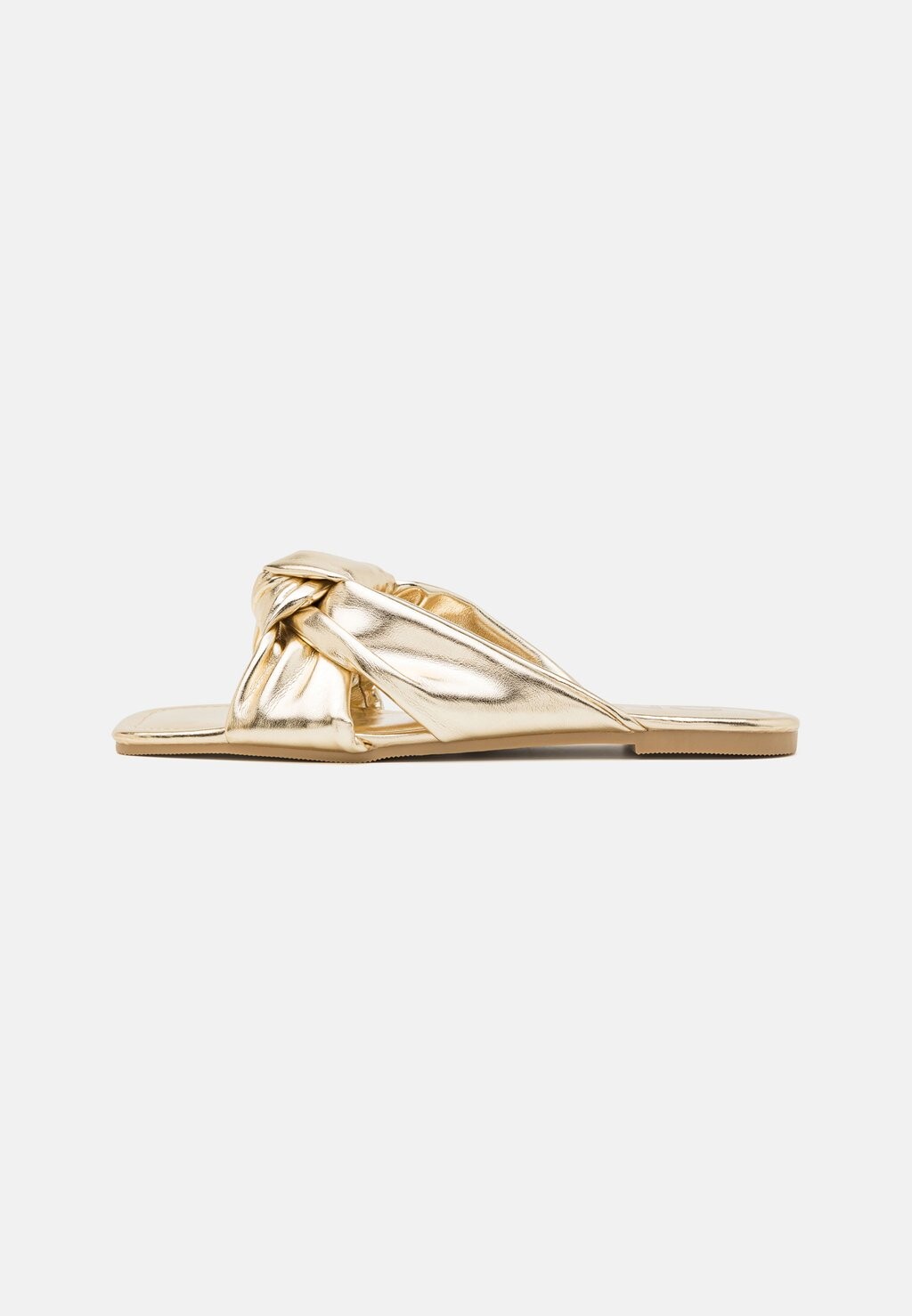 

Мюли на плоской подошве ONLMILLIE KNOT ONLY SHOES, цвет gold