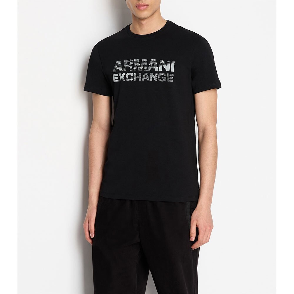 

Футболка с коротким рукавом Armani Exchange 6RZTBE_ZJAAZ, черный