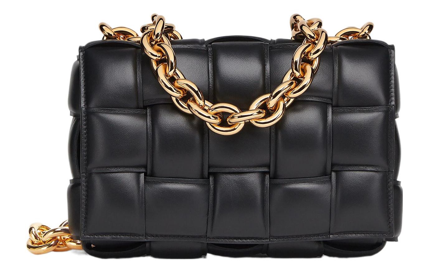 

Сумка через плечо Bottega Veneta Chain Cassette Black, черный