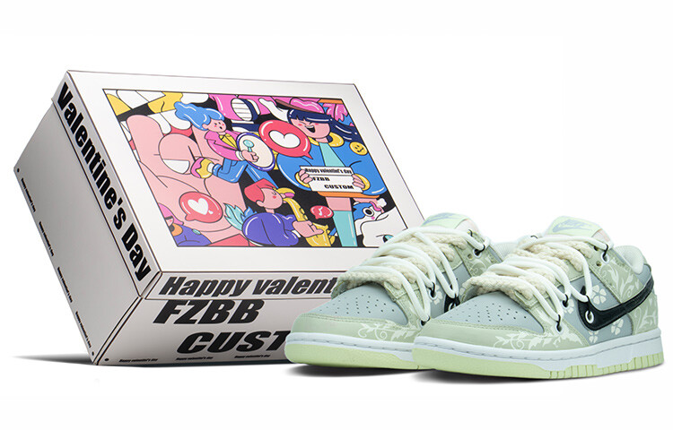 

Низкие кроссовки Nike Unisex Dunk Зеленый/Серый