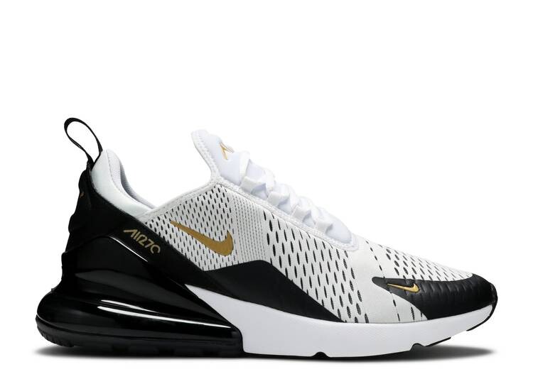 

Кроссовки Nike AIR MAX 270 'WHITE GOLD', белый, Белый;серый