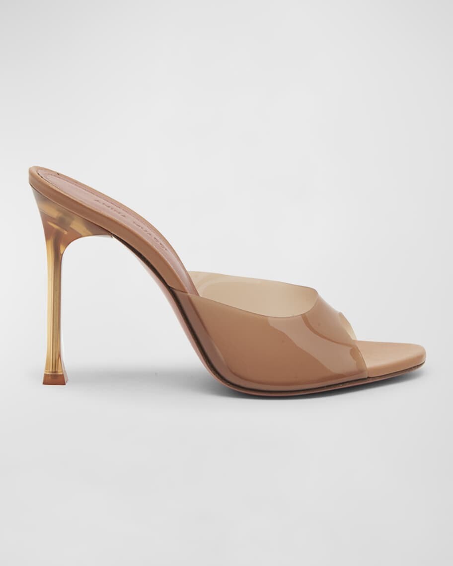 

Босоножки без задника Alexa Clear Stiletto Amina Muaddi