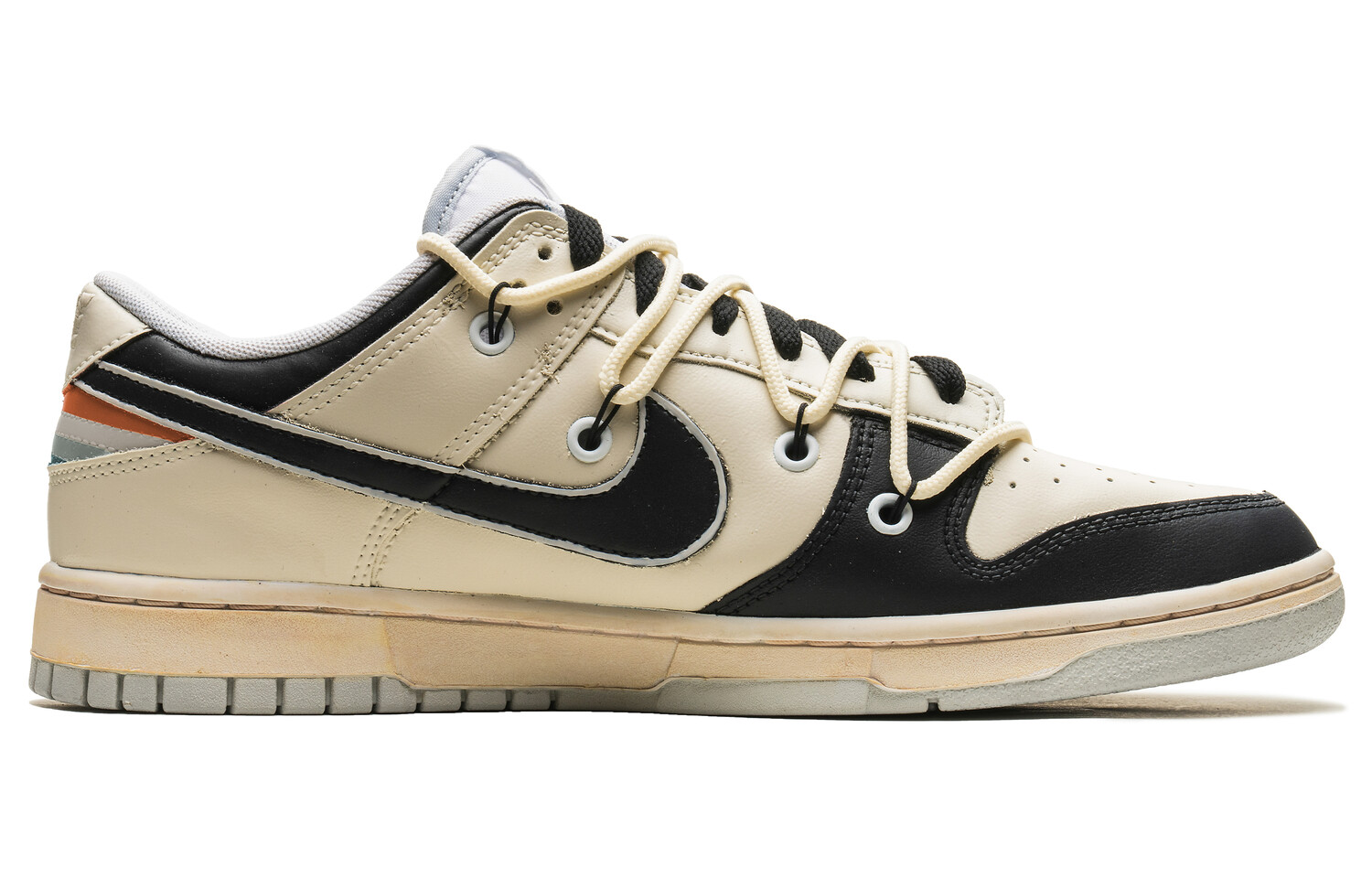 

Кроссовки Nike Dunk Skateboarding Shoes Men Low-top White/black, черный