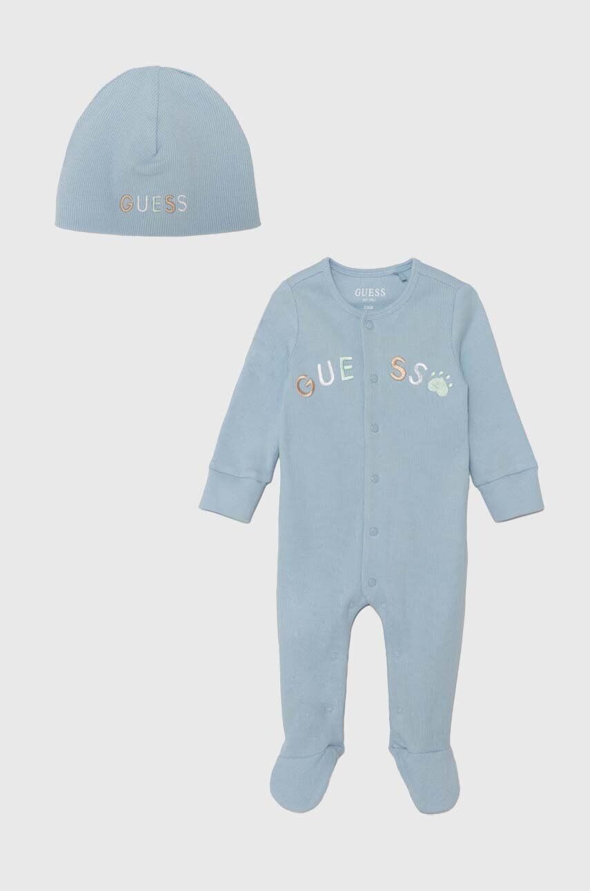 

Guess комбинезоны и шапочки для детей, синий
