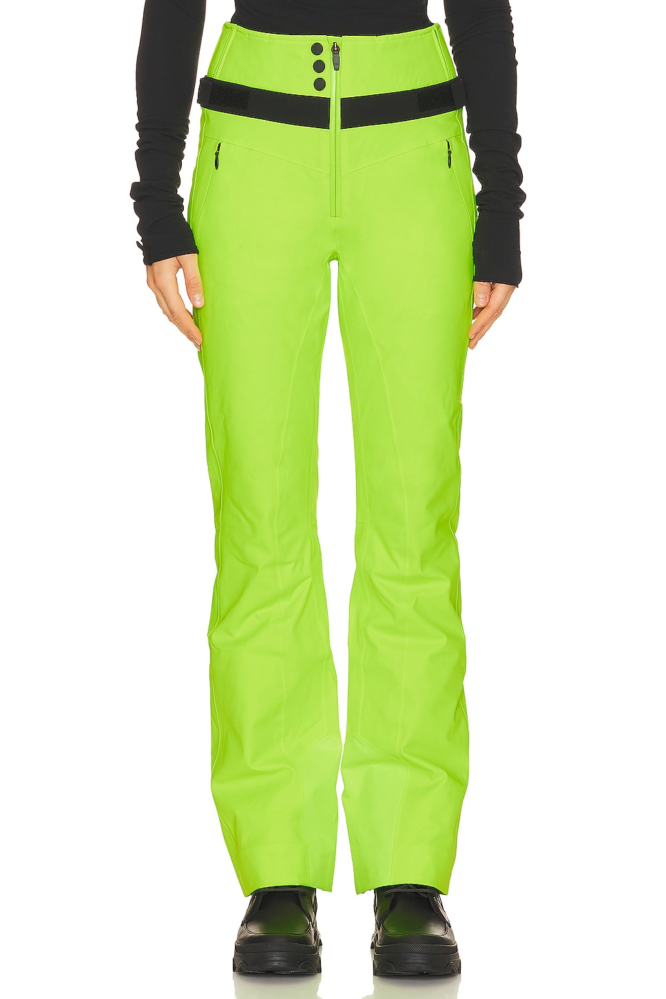 Лыжные брюки Fire + Ice Borja Ski, зеленый цена и фото