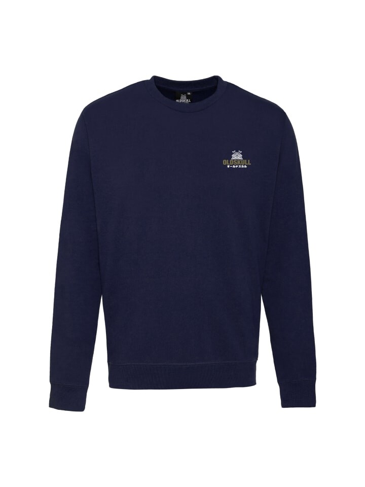 

Толстовка OLDSKULL Basic Osk Samurai Logo, цвет blau-schwarz