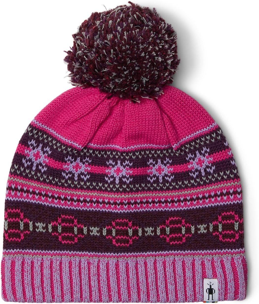 

Кресельный подъемник шапочка Smartwool, цвет Power Pink