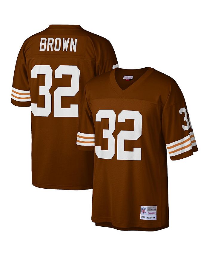 

Мужская копия джерси Jim Brown Brown Cleveland Browns Legacy Mitchell & Ness, цвет Brown