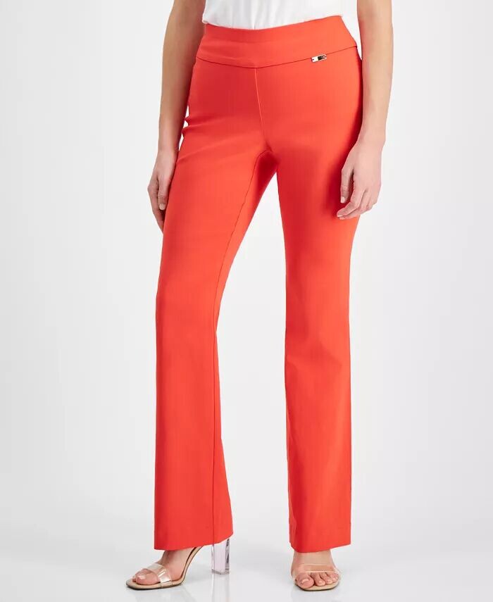 

Миниатюрные брюки Bootcut со средней посадкой I.N.C. International Concepts, розовый