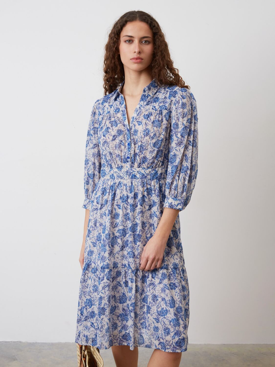 

Платье Gerard Darel Jasmin, синий/белый