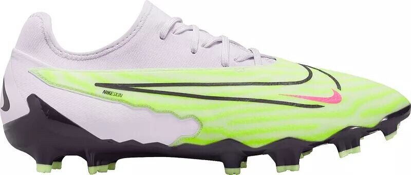 

Футбольные бутсы Nike Phantom GX Pro FG, серый/зеленый