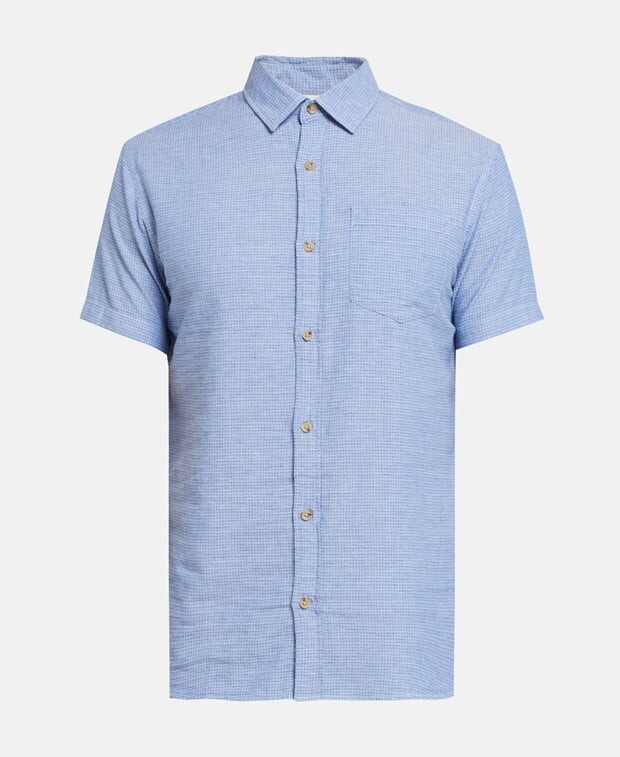 

Рубашка с короткими рукавами – повседневный крой Jack & Jones, синий