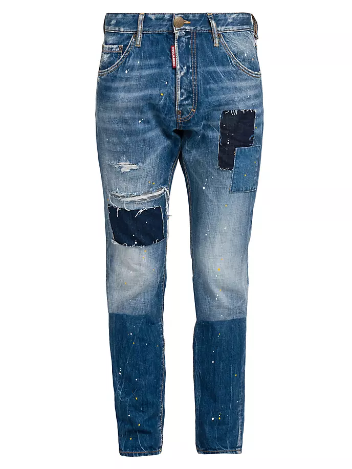 

Джинсы Cool Guy в стиле пэчворк Dsquared2, синий