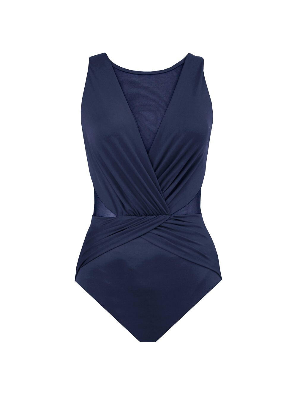 

Слитный купальник Illusionists Palma Miraclesuit Swim, синий